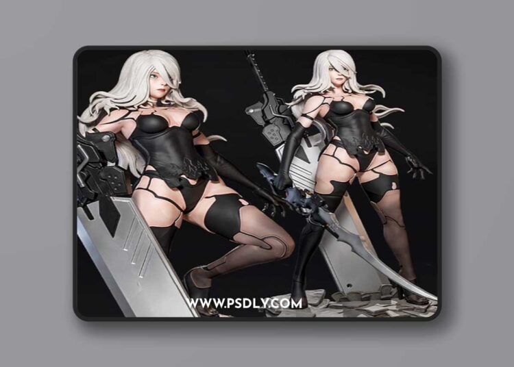 Luis3DArt – A2 Nier Automata – 3D Print Model STL 1 Luis3DArt – A2 Nier Automata – 3D Print Model STL