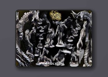 Mini Monster Mayhem January 2026 – 3D Print Model STL