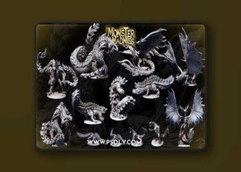 Mini Monster Mayhem March 2026 – 3D Print Model STL