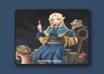Miyo Studio – Dungeon Meshi – Marcille Donato – 3D STL Print Model