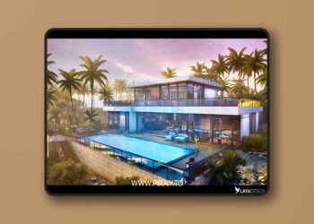 Modern Villa Modular Kit / Tropical House (5.1 – 5.8)