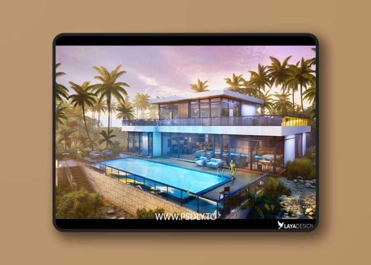 Modern Villa Modular Kit / Tropical House (5.1 – 5.8) 1 Modern Villa Modular Kit / Tropical House (5.1 – 5.8)