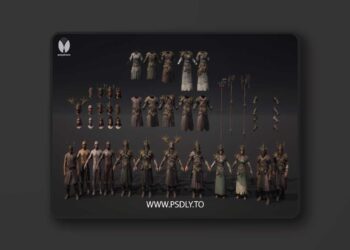 Modular Druid Bundle - Male / Female -Metahuman (5.0 – 5.8)