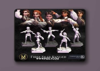 Moonlight Minis – Grimmbridge Academy Pt 1 July 2026 – 3D Print Model STL