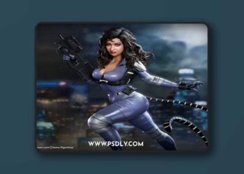 Neko Figurines – Catwoman Absolute DC – Comic Figure – 3D Print Model STL