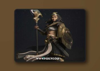 Nerikson – Ankhira The Guardian of Nekhbet – 3D Print Model STL