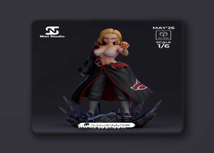 Niel Studio – Androide 18 Cosplay Zoro – 3D Print Model STL 1 Niel Studio – Androide 18 Cosplay Zoro – 3D Print Model STL