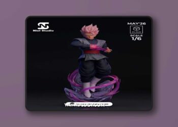 Niel Studio – Gohan Black Beast Super Saiyan Rose – 3D Print Model STL