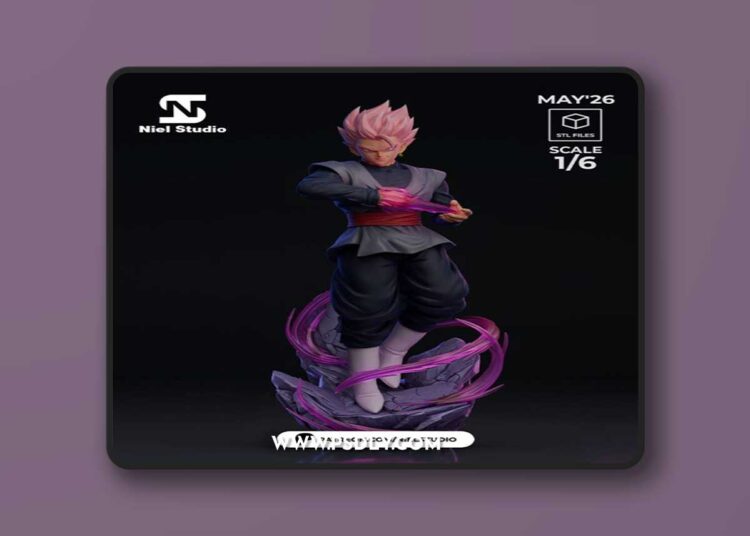 Niel Studio – Gohan Black Beast Super Saiyan Rose – 3D Print Model STL 1 Niel Studio – Gohan Black Beast Super Saiyan Rose – 3D Print Model STL