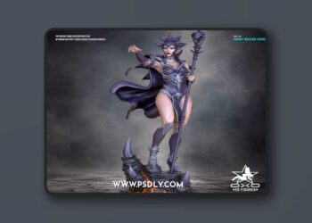 OXO3D Figures – Evil Lyn – 3D Print Model STL