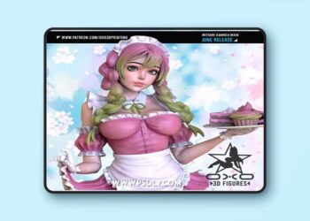 OXO3D – Mitsuri Kanroji Maid – 3D Print Model STL