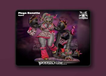 Onagaba – Gyaru Mega Banette – 3D Print Model STL