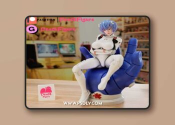 Peach Figure – Rei Ayanami Evangelion – 3D Print Model STL