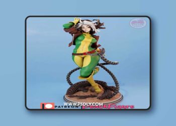 Peach Figure – Rogue X Men – 3D Print Model STL