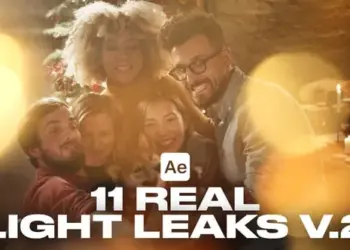 Real Light Leaks For After Effects V2