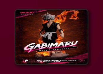 Reikai Studios – Gabimaru – 3D Print Model STL