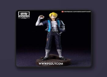 Ryodan Studio – One Piece – Sanji – 3D Print Model STL