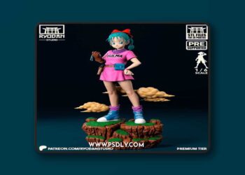 Ryodan Studio – Teen Bulma – 3D Print Model STL