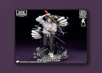 Ryodan Studio – Yuta Okkotsu Collector Jujutsu Kaisen – 3D Print Model STL