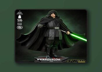 SW3D – Luke Skywalker Sculpture – 3D Print Model STL