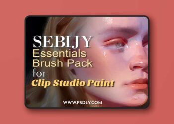 Sebijys Essentials Brush Pack Clip Studio Paint