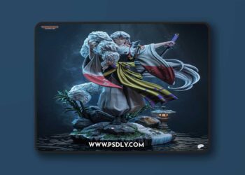 Sesshomaru – Inuyasha – 3D STL Print Model