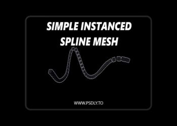 Simple Instanced Spline Mesh v1.0.170 (5.5)