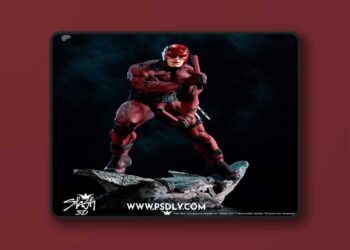 Slash 3D – Dare Devil – 3D Print Model STL