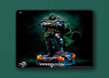 Slash 3D – Dr. Doom – 3D Print Model STL