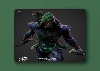 Slash 3D – Green Arrow Absolute – 3D Print Model STL