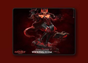 Soarez 3D – Scarlet Witch – Marvel Comics – 3D Print Model
