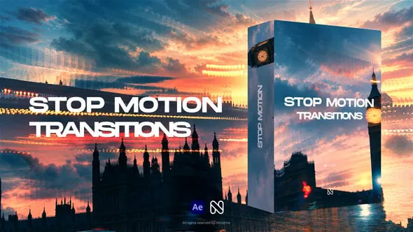 Videohive - Stop Motion Transitions - 65116693 1 Stop Motion Transitions