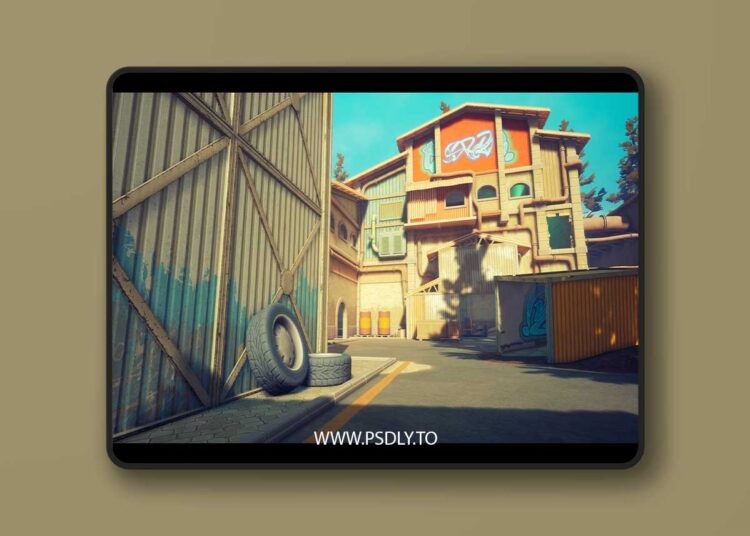 Stylized Industrial Area (4.27 and 5.0 – 5.8) for Unreal Engine 1 Stylized Industrial Area (4.27 and 5.0 – 5.8)