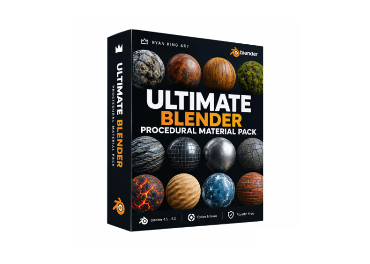 SuperhiveMarket - Ultimate Blender Procedural Material Pack v22 1 SuperhiveMarket Ultimate Blender Procedural Material Pack v22