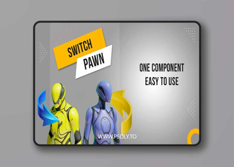 Switch Pawn Lite (5.3 – 5.8) for Unreal Engine 1 Switch Pawn Lite (5.3 – 5.8)