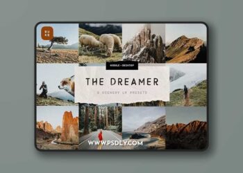 The Dreamer 8 Scenery Lightroom Presets Mobile Desktop