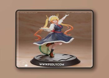 Tohru – Miss Kobayashis Dragon Maid – 3D STL Print Model