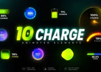 Videohive 10x Charge Load pack 65003216