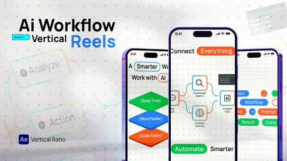 Videohive - AI Workflow Reels - 65107953 1 Videohive AI Workflow Reels 65107953