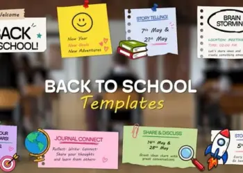 Videohive Back to school templates 65056228