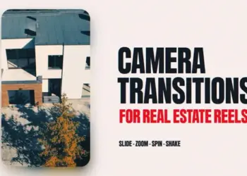 Videohive Camera Transitions For Real Estate Reels 65168016