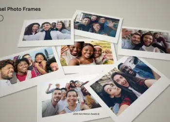 Videohive Carousel Photo Frames 65079457