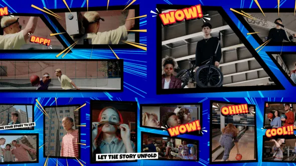 Videohive - Comic Book Opener with Panel Transitions - 65148705 1 Videohive Comic Book Opener with Panel Transitions 65148705
