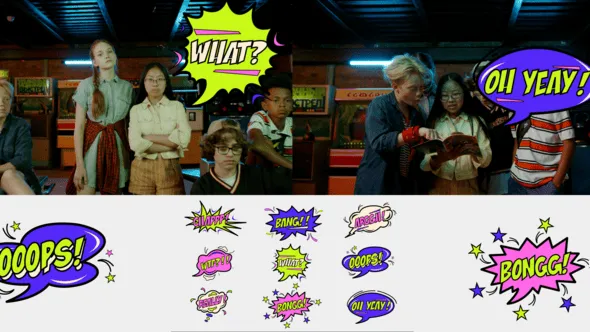 Videohive - Comic Pop Art Animated Speech - 64945676 1 Videohive Comic Pop Art Animated Speech 64945676
