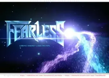 Videohive Cosmic Energy Logo Reveal 65166088