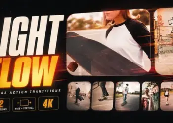 Videohive Film Burn Transitions 65115762