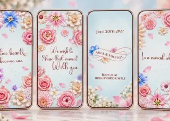 Videohive Floral Wedding Invitation 65116402