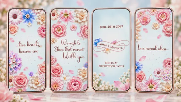 Videohive - Floral Wedding Invitation - 65116402 1 Videohive Floral Wedding Invitation 65116402