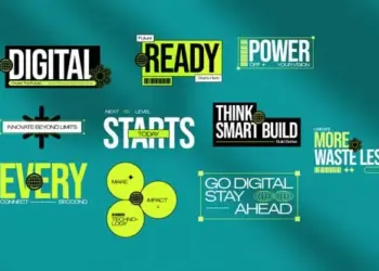 Videohive Futuristic Technology Typography 02 65003807
