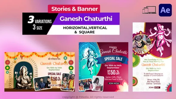 Videohive - Ganesh Chaturthi Festival - 65049920 1 Videohive Ganesh Chaturthi Festival 65049920